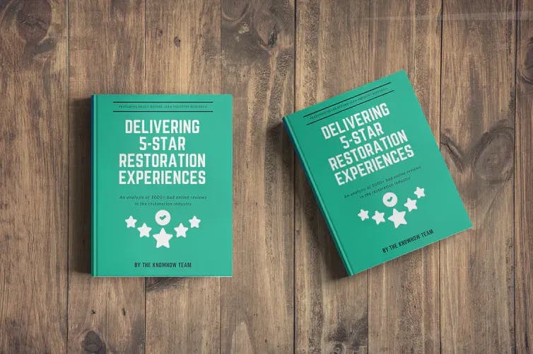 Announcing: Delivering 5-Star Restoration Experiences E-Book