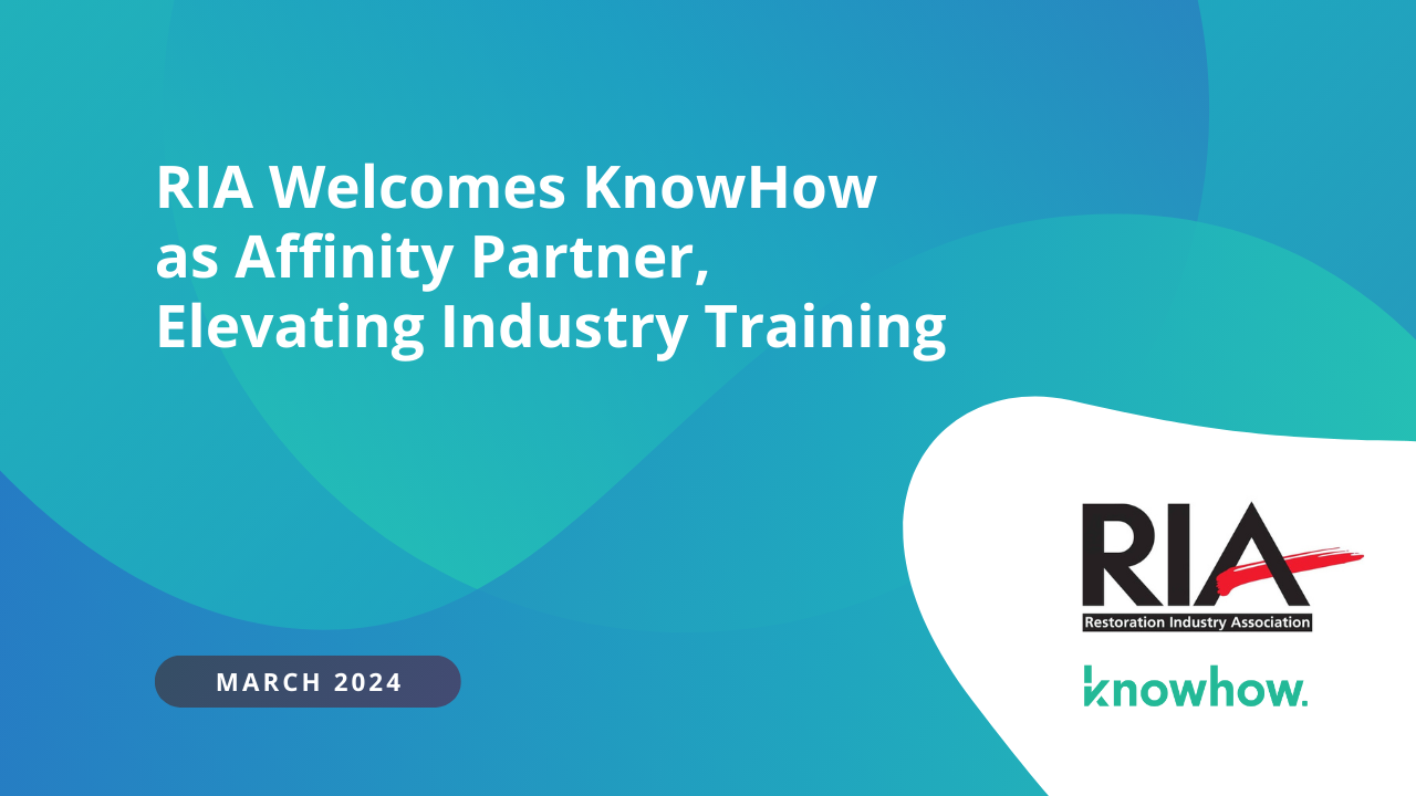 RIA Welcomes KnowHow as Affinity Partner, Elevating Industry Training
